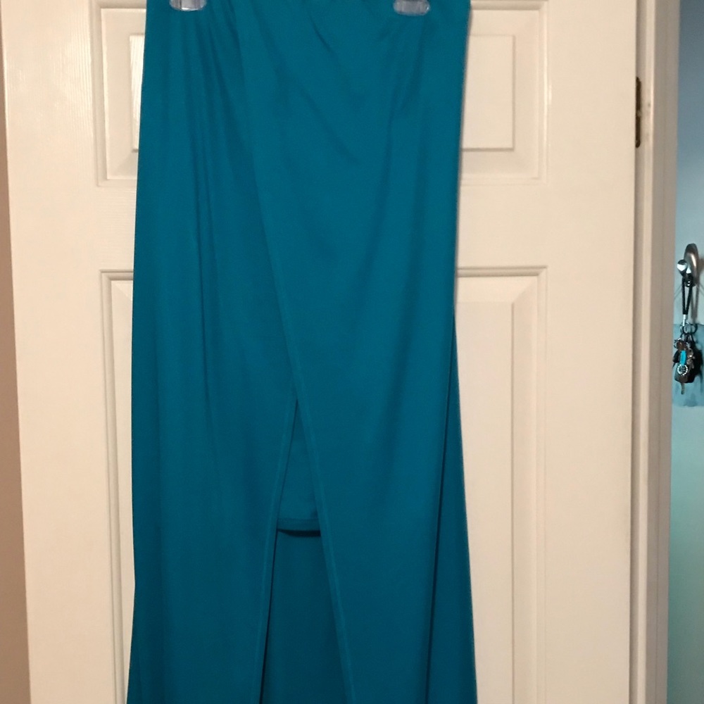 Rachel Roy strapless overlay dress